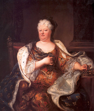 lisabeth Charlotte Wittelsbacha - Princesse palatine peinte en 1713 d'aprs Hyacinthe Rigaud